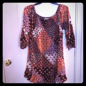 Band of Gypsies off the shoulder dress